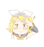 鏡音リンと鏡音レンのほのぼのスタンプ（個別スタンプ：31）