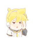 鏡音リンと鏡音レンのほのぼのスタンプ（個別スタンプ：32）
