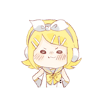 鏡音リンと鏡音レンのほのぼのスタンプ（個別スタンプ：33）