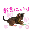なななちゃん3改【え】（個別スタンプ：15）