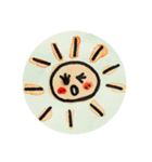 手書きのお天気スタンプ（個別スタンプ：1）