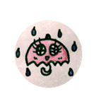 手書きのお天気スタンプ（個別スタンプ：3）