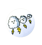 手書きのお天気スタンプ（個別スタンプ：5）