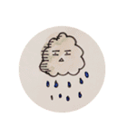 手書きのお天気スタンプ（個別スタンプ：7）
