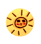 手書きのお天気スタンプ（個別スタンプ：9）