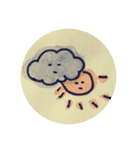 手書きのお天気スタンプ（個別スタンプ：21）