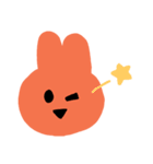 使える！うさぴっぴちゃん（個別スタンプ：3）