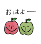 りんごちゃんちゃん（個別スタンプ：3）