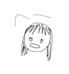 ファンキーガール（個別スタンプ：4）