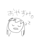 ファンキーガール（個別スタンプ：16）
