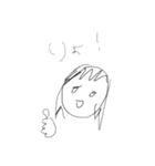 ファンキーガール（個別スタンプ：21）
