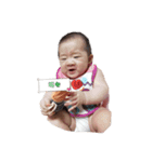 ベイビーエンの女の子がかっこいい（個別スタンプ：5）