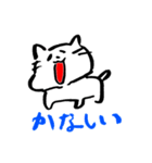あごのはずれたねこ②（個別スタンプ：16）