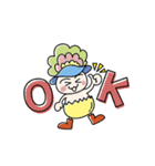 ほのぼのキュートなピアラちゃん（個別スタンプ：1）