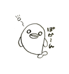 白いるかちゃん。（個別スタンプ：3）
