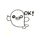 白いるかちゃん。（個別スタンプ：18）