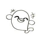 白いるかちゃん。（個別スタンプ：20）
