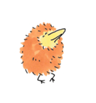 たわし鳥（個別スタンプ：4）