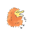 たわし鳥（個別スタンプ：7）