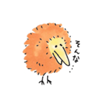 たわし鳥（個別スタンプ：8）
