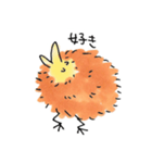 たわし鳥（個別スタンプ：16）