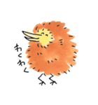たわし鳥（個別スタンプ：34）