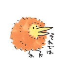 たわし鳥（個別スタンプ：37）