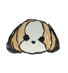 シーズー ココちゃんのイラストスタンプ（個別スタンプ：3）
