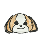 シーズー ココちゃんのイラストスタンプ（個別スタンプ：6）