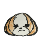 シーズー ココちゃんのイラストスタンプ（個別スタンプ：10）