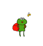 かえるとたぬきつ、使えるパック！（個別スタンプ：9）
