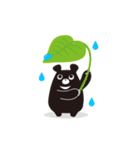 くろくまくんとフクシロさん（個別スタンプ：2）