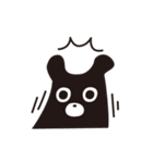 くろくまくんとフクシロさん（個別スタンプ：12）