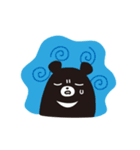 くろくまくんとフクシロさん（個別スタンプ：13）