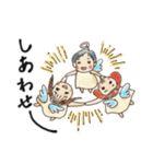 のんべんだらり3姉妹 ver.カルビ（個別スタンプ：12）