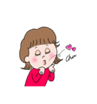 くせっ毛がーる。（個別スタンプ：3）