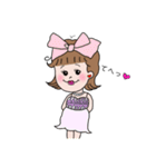 くせっ毛がーる。（個別スタンプ：7）