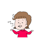 くせっ毛がーる。（個別スタンプ：13）