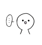 白い人間達（個別スタンプ：38）
