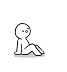 白い人間達（個別スタンプ：39）