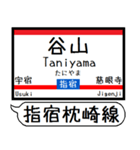 九州 指宿枕崎線 駅名 シンプル＆いつでも（個別スタンプ：5）