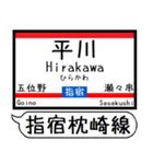 九州 指宿枕崎線 駅名 シンプル＆いつでも（個別スタンプ：9）