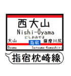 九州 指宿枕崎線 駅名 シンプル＆いつでも（個別スタンプ：21）