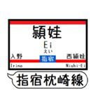 九州 指宿枕崎線 駅名 シンプル＆いつでも（個別スタンプ：26）