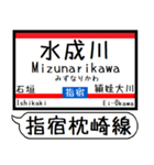 九州 指宿枕崎線 駅名 シンプル＆いつでも（個別スタンプ：30）