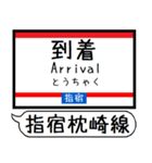 九州 指宿枕崎線 駅名 シンプル＆いつでも（個別スタンプ：38）