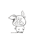 ブタ吉さんの日々（個別スタンプ：12）