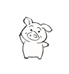 ブタ吉さんの日々（個別スタンプ：17）