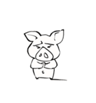 ブタ吉さんの日々（個別スタンプ：18）