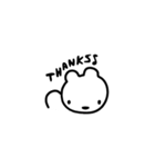 もっくまののんびりスタンプ（個別スタンプ：3）